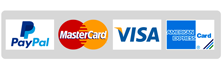 PayPal | MasterCard | Visa | American Express