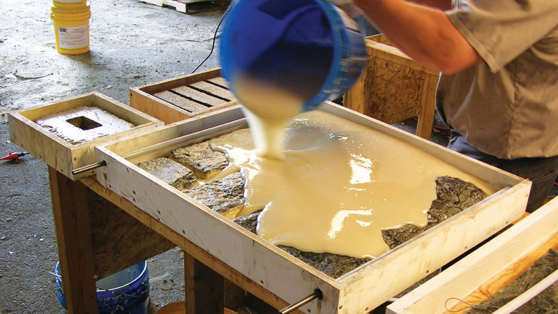 Concrete Casting Image: