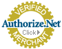 We are a verified Authorize.net Merchant. Click for details.