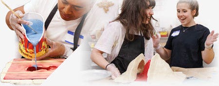 Hands-On Seminars - interactive seminars designed to provide participants with practical skills in working with silicone, urethane, and other materials through direct engagement with expert instructors