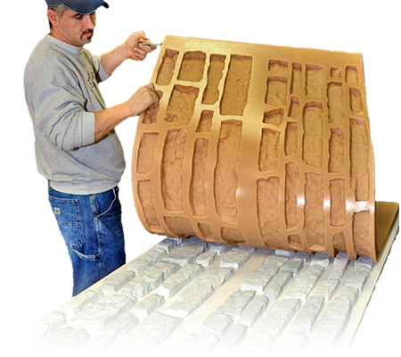 [Image of materials being used in the Concrete Casting application.]