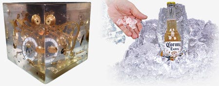 Encapsulation & Display - Silicone rubbers, urethane rubbers, urethane liquid plastics and epoxy resins used for encapsulation and display applications.