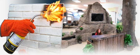 Flame Rated Materials - Materials that are flame rated; self-extinguishing, with low smoke generation.