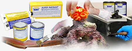 Adhesives - Premium performance epoxy, urethane, and silicone adhesives for bonding and repair applications.