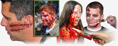 Makeup FX Materials - Professional Kits & Accessories for Creating Realistic Skin FX.