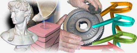 Urethane Plastic - Easy to use plastics with tremendous versatility and economy that are perfect for casting detailed models, props and cast effect pieces.