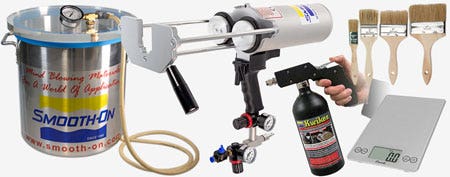 Tools and Equipment - Vast assortment of tools and equipment for mold making, casting, and sculpting applications.