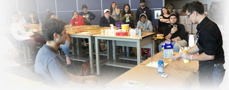 College Seminars - We offer no-cost mold making and casting seminars to select colleges/universities. Students will be introduced to a new world of material possibility and how rubbers, plastics, foams, gypsums, etc. are used for a variety of applications