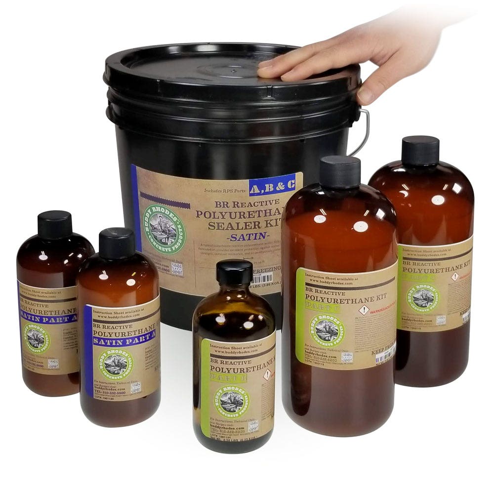 Buddy Rhodes Reactive Polyurethane Sealer Kit, Satin