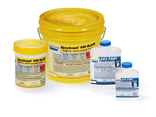 EpoxAcast&trade; 650 BLACK + 101