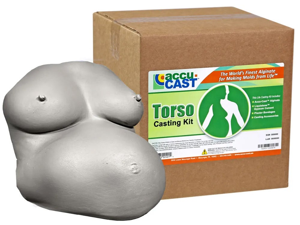 Accu-Cast Full Torso / Pregnancy Casting Kit