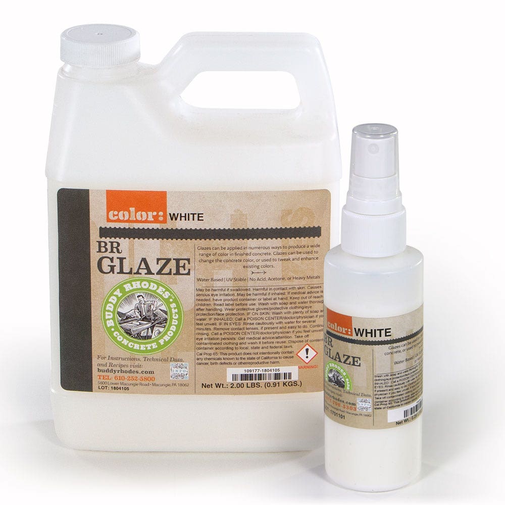 Buddy Rhodes Glaze, White