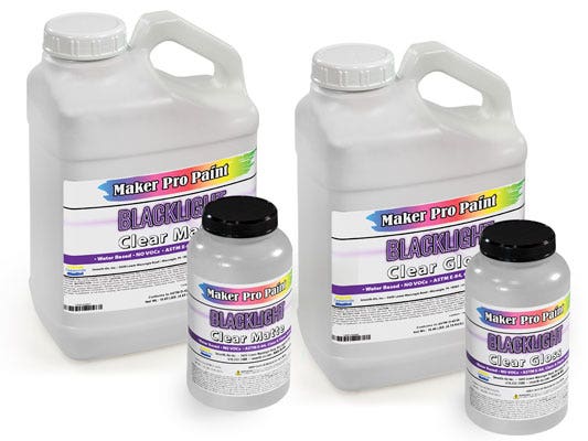 Maker Pro Paint Blacklight Clear