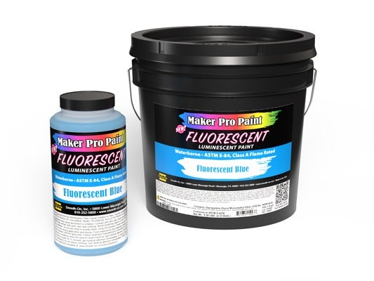 Maker Pro Paint Fluorescent Blue
