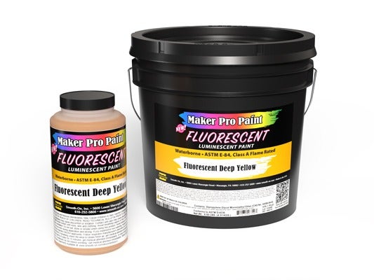 Maker Pro Paint Fluorescent Deep Yellow