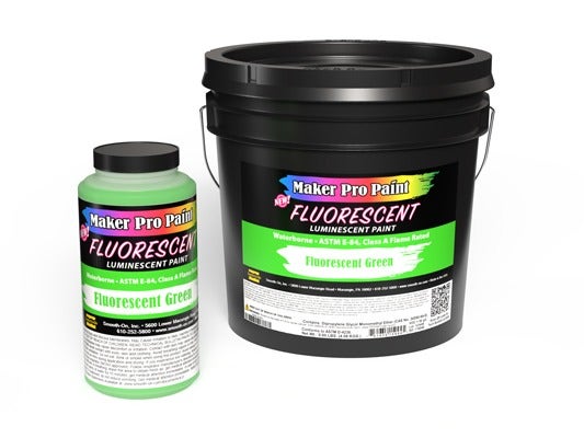 Maker Pro Paint Fluorescent Green