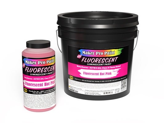 Maker Pro Paint Fluorescent Hot Pink