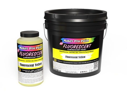 Maker Pro Paint Fluorescent Yellow