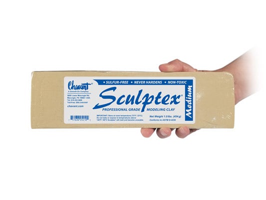 Chavant Sculptex MEDIUM - 1 lb. Bar