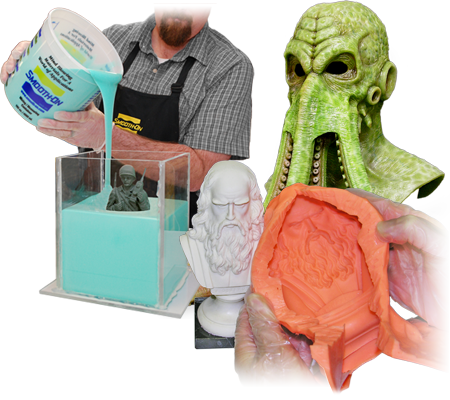 Platinum and Tin Silicone Rubber